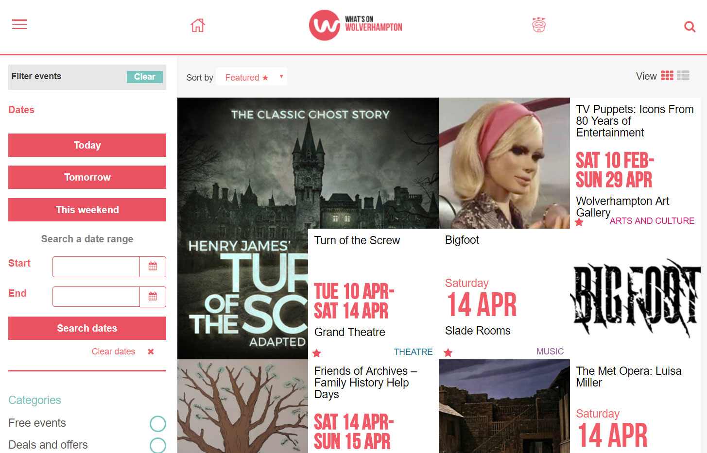 What's On in Wolverhampton